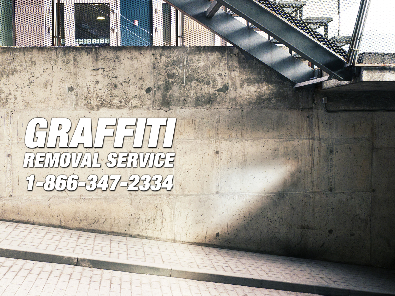 we remove graffiti from all surfaces such as concrete